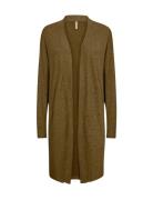 Sc-Biara Tops Knitwear Cardigans Brown Soyaconcept
