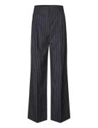 Casitiadea Bottoms Trousers Wide Leg Blue Dea Kudibal