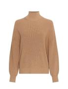 Mschmagnea Rachelle M Pullover Tops Knitwear Turtleneck Brown MSCH Cop...