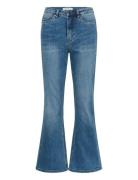 Kaforest Hw 1Slim Fit Jeans Bottoms Jeans Flares Blue Kaffe