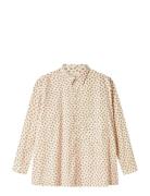 Thy W Tops Shirts Long-sleeved Cream MarMar Copenhagen