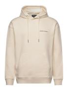 Script Brushback Pullover Hoodie Tops Sweat-shirts & Hoodies Hoodies C...