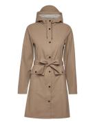 Curve Long Jacket W3 Outerwear Rainwear Rain Coats Beige Rains