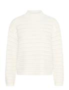 Kadolly Pullover Tops Knitwear Jumpers White Kaffe