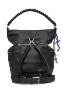 Half Logo Arica Ryggsekk Veske Black Desigual
