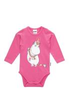 Snorkfröken Body Bodies Long-sleeved Pink MUMIN