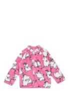 Turturduvor Jacka Outerwear Fleece Outerwear Fleece Jackets Pink MUMIN