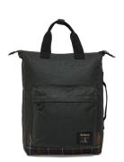 Barbour Field Wax Backpack Ryggsekk Veske Green Barbour