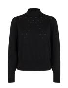 Nuedna Pullover Tops Knitwear Jumpers Grey Nümph
