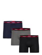 Boxerbr Tripl Planet Boksershorts Black HUGO