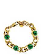 Ariane Sg Emerald Green Accessories Jewellery Bracelets Chain Bracelet...