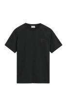 Reg Tonal Shield Ss T-Shirt Tops T-shirts Short-sleeved Multi/patterne...