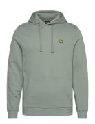 Pullover Hoodie Tops Sweat-shirts & Hoodies Hoodies Green Lyle & Scott