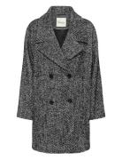 Maggiemw Knee Coat Outerwear Coats Winter Coats Black My Essential War...