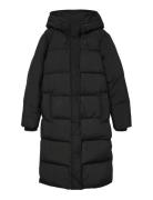 Vmericaholly Long Down Coat Noos Fôret Kåpe Black Vero Moda