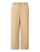 Oline Pants - Cotton Bottoms Trousers Chinos Beige STUDIO FEDER