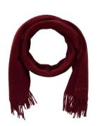 Kithapw Sc Accessories Scarves Winter Scarves Burgundy Part Two