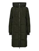 Mmnova Square Down Coat Fôret Kåpe Khaki Green MOS MOSH