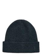Wool Ribbed Beanie Accessories Headwear Beanies Grey GANT