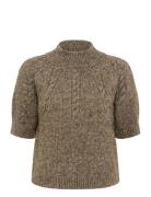 Kacuba Pullover Tops Knitwear Jumpers Khaki Green Kaffe