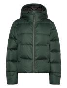 W Essence Down Jacket Sport Jackets Padded Jacket Green Helly Hansen