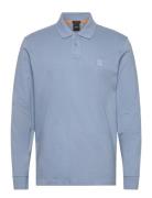 Passerby Tops Polos Long-sleeved Blue BOSS