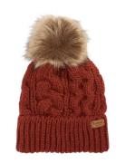 Barbour Penshaw Beanie Accessories Headwear Beanies Red Barbour