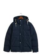 Heavy Down Jacket Fôret Jakke Navy GANT