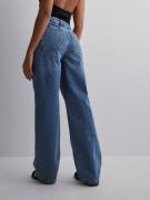 JdY - Wide leg jeans - Medium Blue Denim - Jdymaya High Waist Wide Jea...