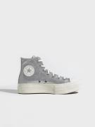 Converse - Høye sneakers - Silver/Egret - Chuck Taylor All Star Lift -...