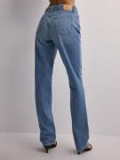 Only - Straight leg jeans - Light Blue Denim - Onljaci Mw Straight Dnm...