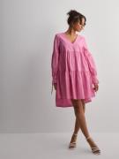 Vero Moda - Langermede kjoler - Pink Cosmos - Vmcharlotte Fia Ls Dress...