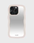 Holdit - Beige - Wavy Case iPhone 14 Pro Mirror