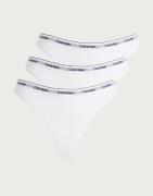 Calvin Klein Underwear - Hvit - Thong 3PK