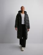 Only - Svart - Onlcammie Long Quilted Coat Cc Otw