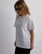 Pieces - Hvit - Pcskylar Ss Oversized Tee Noos