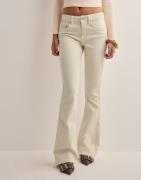 Vero Moda - Hvit - Vmflash Mr Flared Jeans Color Ga No