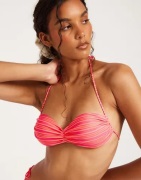 Nelly - Oransje - Vibrant Halterneck Bikini Top