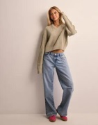 Calvin Klein Jeans - Beige - Chunky V-Neck Sweater