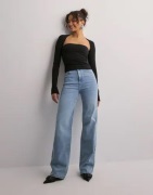 Dr Denim - Blå - Moxy Straight