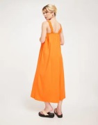 Only - Oransje - Onlmay S/L Mix Dress Jrs Noos