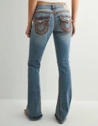 True Religion - Blå - Joey Lr Flare Super Qt Flap