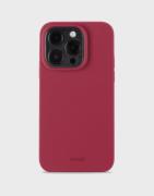 Holdit - Rød - Silicone Case iPhone 15 Pro