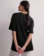 Only - Svart - Onlmay Life S/S Oversize Top Jrs