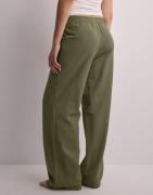 Pieces - Grønn - Pcmilano Hw Wide Pant