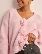 Pieces - Rosa - Pcfatima Ls Knit Cardigan D2D Fsy B