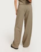 Only - Beige - Onlmilian Mw Wide Pull-Up Wo Pant C