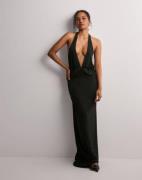 Vero Moda - Svart - Vmlenis Sl Halterneck Ankle Dress V