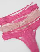Hunkemöller - Rosa - 3-Pack String