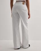 Pieces - Hvit - Pcselma Lw Wide Jeans Od Noos Bc